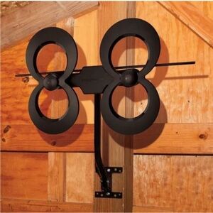 Antennas Direct - ClearStream 4MAX Indoor/Outdoor UHF/VHF HDTV Antenna Black NWT